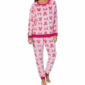 Disney Minnie Fleece Jogger Lounge Set - Size XXL